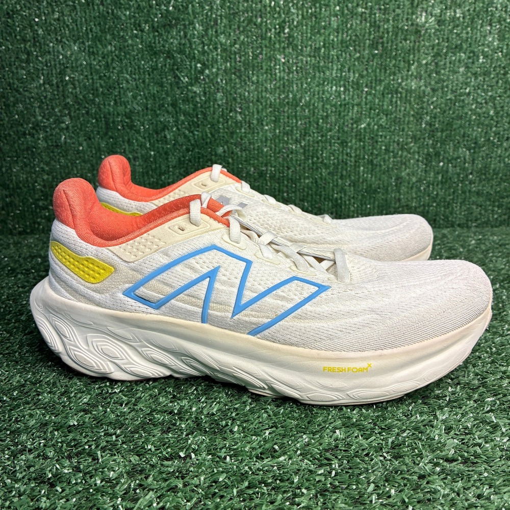 New Balance Fresh Foam X 1080 v13 Running Sneaker White Womens 7.5 2E Extra Wide